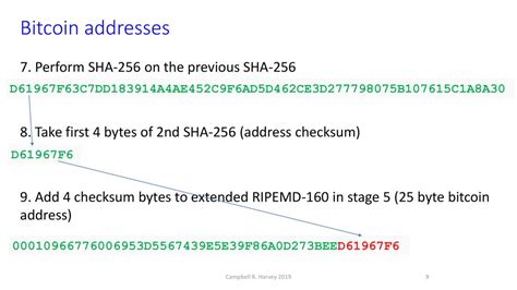 Bitcoin: Checksum of addr() descriptor
